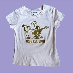 Woman's true religion baby tee
